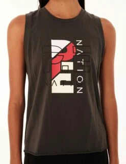 Heritage Tank - Dark Shadow 8 Heritage Tank - Dark Shadow -The Sports Edit Store pe nation heritage tank dark shadow 23PE1W375 5