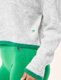 Marquee Knit - Grey Marle -The Sports Edit Store pe nation marquee knit grey marle 252kf134 4