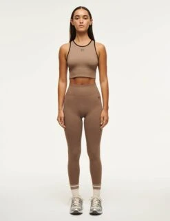 Restore Seamless Legging - Fossil 8 Restore Seamless Legging - Fossil -The Sports Edit Store pe nation restore seamless legging fossil 243g295 3