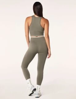 Restore Seamless Legging - Khaki -The Sports Edit Store pe nation restore seamless legging khaki 243g295 4