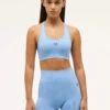 Restore Seamless Sports Bra - Cornflower Blue -The Sports Edit Store pe nation restore seamless sports bra cornflower blue 243c293 1