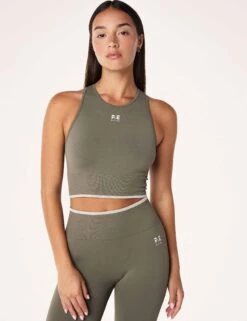 Restore Seamless Tank - Khaki