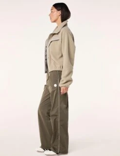 Shelter Sherpa Jacket - Oxford Tan -The Sports Edit Store pe nation shelter sherpa jacket oxford tan 251j095 3