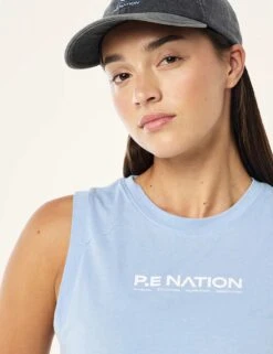 Shuffle Tank - Dusty Blue 9 Shuffle Tank - Dusty Blue -The Sports Edit Store pe nation shuffle tank dusty blue 244w387 4