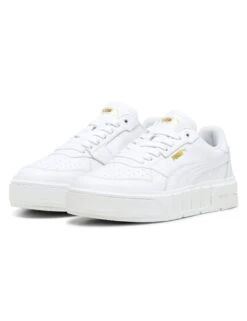 Puma Cali Court Leather Sneakers - White -The Sports Edit Store puma cali court leather sneakers white 39380205 3