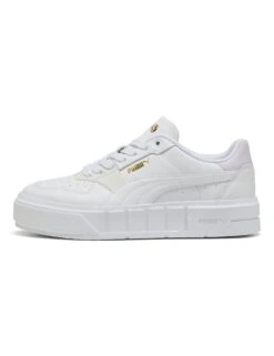 Puma Cali Court Leather Sneakers - White/Lilac Frost -The Sports Edit Store puma cali court leather sneakers white lilac 39380220 4 1cf2beb2 83f3 473c 9400 b35a7479ce90