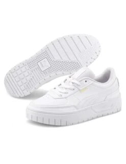 Puma Cali Dream Leather Sneakers - White -The Sports Edit Store puma cali dream leather sneakers white 392730 01 4