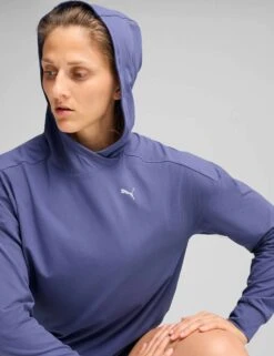 Puma Cloudspun Hoodie - Blue Crystal -The Sports Edit Store puma cloudspun hoodie blue crystal 52576246 3