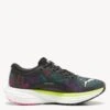 Puma Deviate NITRO 2 Running Shoes - Black/Lime Pow/Poison Pink -The Sports Edit Store puma deviate nitro 2 shoes black lime pink 380077 01 1