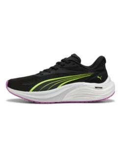 Puma Electrify NITRO 4 Running Shoes - Black/Yellow Alert -The Sports Edit Store puma electrify nitro 4 running shoes black yellow 31078805 3