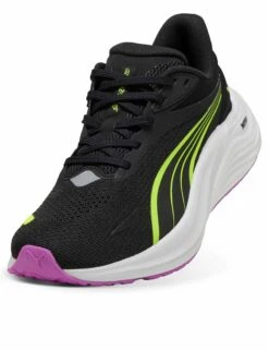 Puma Electrify NITRO 4 Running Shoes - Black/Yellow Alert -The Sports Edit Store puma electrify nitro 4 running shoes black yellow 31078805 5