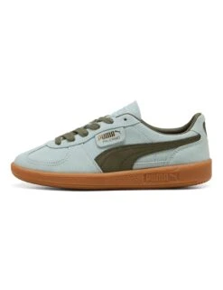 Puma Palermo Sneakers - Peaceful Blue/Loden Green -The Sports Edit Store puma palermo sneakers blue green 39646351 4 08b15cb2 10ef 42e6 a427 34ed6fe06b28