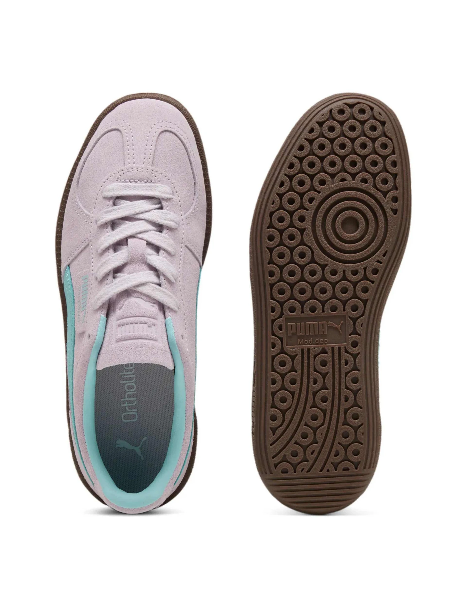 Puma Palermo Sneakers - Lavender Alert/Safe Lake 6 Puma Palermo Sneakers - Lavender Alert/Safe Lake - Image 4