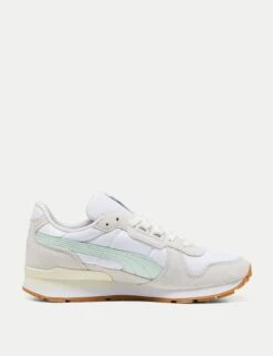 Puma RX 737 Mesh Sneakers - White/Gum