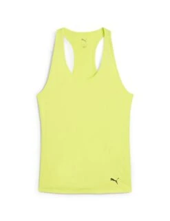 Puma TAD Essentials Racerback Tank - Lemon Sherbert -The Sports Edit Store puma tad essentials racerback tank lemon sherbert 52588739 4