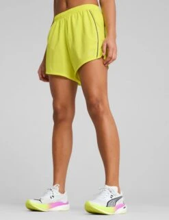 Puma Velocity 5" Running Shorts - Lemon Sherbert