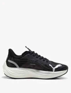 Puma Velocity NITRO 3 Running Shoes - Black/Silver/White