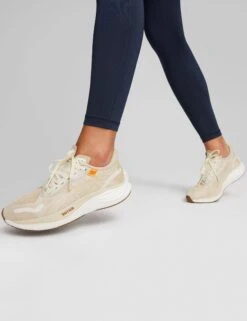 Puma Velocity NITRO 3 Shoes - Vapor Gray/Putty/Neon Citrus -The Sports Edit Store puma velocity nitro 3 shoes vapor gray putty neon citrus 379575 01 5