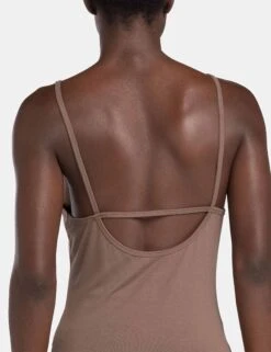 Reebok Active Collective Chill+ Dreamblend Tank Top - Utility Brown -The Sports Edit Store reebok active collective chill dreamblend tank top utility brown 100076313 4