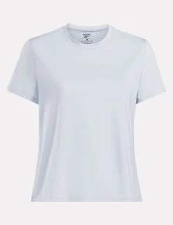Reebok Chill Athletic T-Shirt - Pale Blue -The Sports Edit Store reebok chill athletic t shirt pale blue 100076131 2