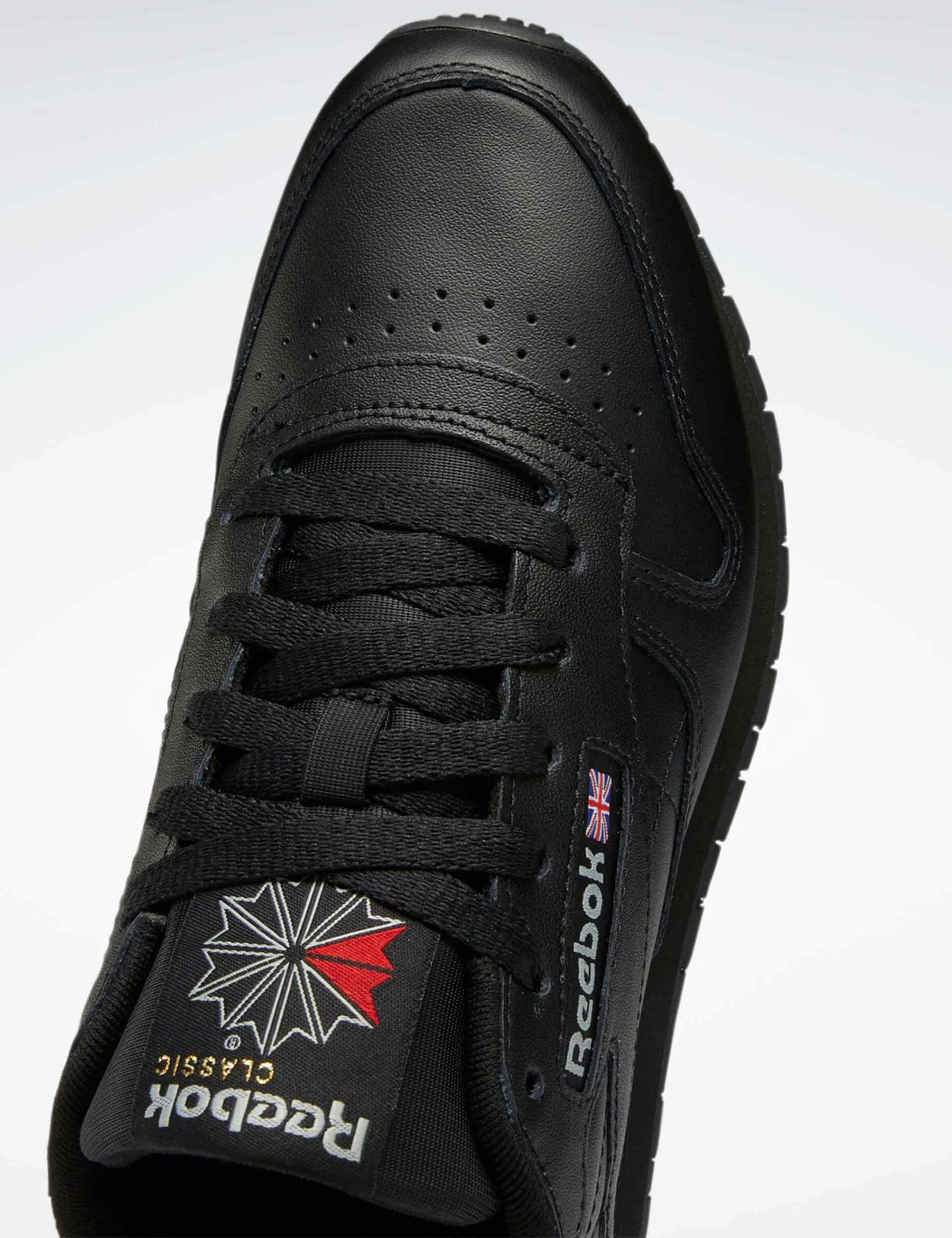 Reebok Classic Leather Shoes in Core Black & Pure Grey 5 7 Reebok Classic Leather Shoes in Core Black & Pure Grey 5 - Image 5