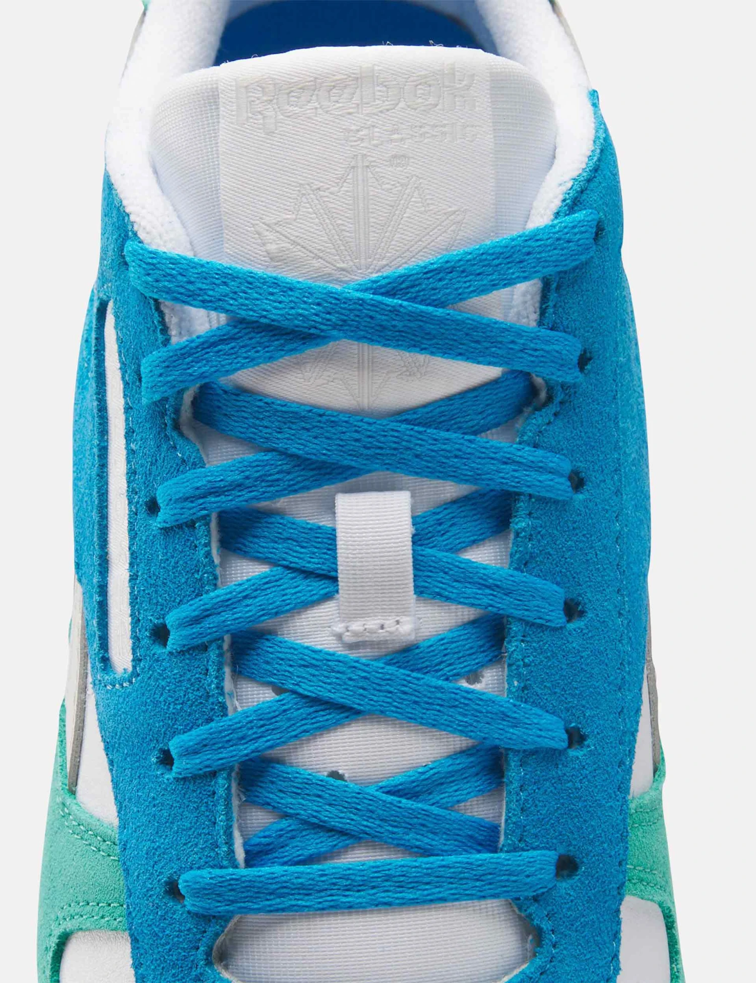 Reebok Classic Leather Shoes - White/Unleashed Green/Grey 7 Reebok Classic Leather Shoes - White/Unleashed Green/Grey - Image 5