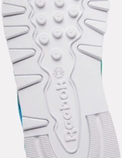 Reebok Classic Leather Shoes - White/Unleashed Green/Grey 13 Reebok Classic Leather Shoes - White/Unleashed Green/Grey -The Sports Edit Store reebok classic leather shoes white green grey 100201197 7