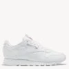 Reebok Classic Leather Shoes - Cloud White/Pure Grey 3 -The Sports Edit Store reebok classic leather shoes white grey 100008496 1