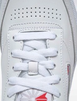 Reebok Club C 85 Shoes - White/Light Grey/Gum -The Sports Edit Store reebok club c 85 shoes white grey gum 100000016 2