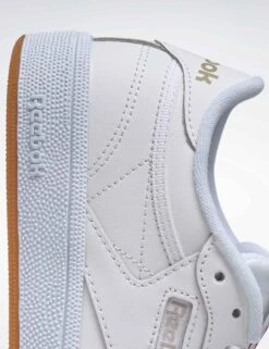 Reebok Club C 85 Shoes - White/Light Grey/Gum -The Sports Edit Store reebok club c 85 shoes white grey gum 100000016 3