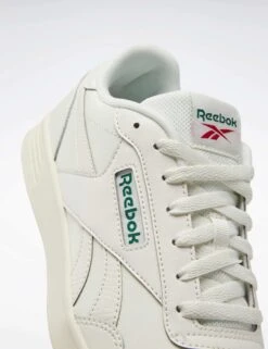 Reebok Court Advance Shoes in Chalk, Dark Green & Flash Red 10 Reebok Court Advance Shoes in Chalk, Dark Green & Flash Red -The Sports Edit Store reebok court advance shoes chalk green red 100010620 5