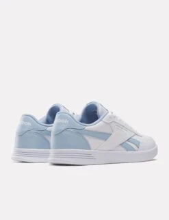 Reebok Court Advance Shoes - White/Y2K Blue/Upgrade Blue -The Sports Edit Store reebok court advance shoes white blue 100208902 2