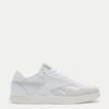 Reebok Court Advance Shoes - White/Barely Grey/Chalk 2 Reebok Court Advance Shoes - White/Barely Grey/Chalk -The Sports Edit Store reebok court advance shoes white grey chalk 100228695 1