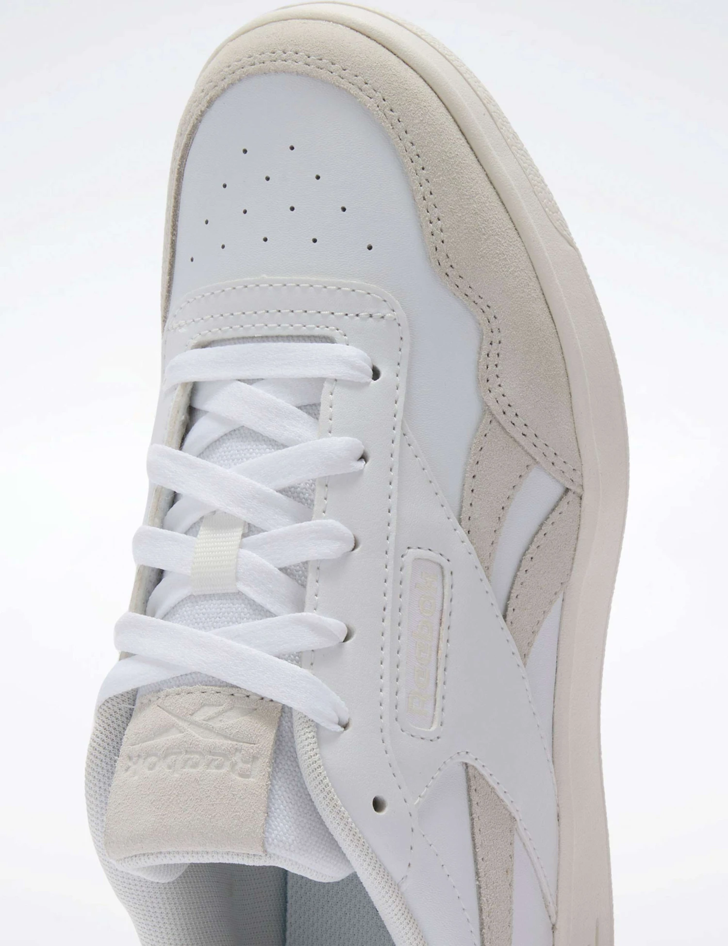 Reebok Court Advance Shoes - White/Barely Grey/Chalk 7 Reebok Court Advance Shoes - White/Barely Grey/Chalk - Image 5