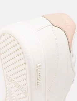 Reebok Court Clean Sneakers - Chalk/Pinstu/Moonst -The Sports Edit Store reebok court clean sneakers chalk pinstu moonst 100074379 7