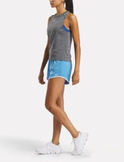 Reebok ID Train Tank Top - Black Melange -The Sports Edit Store reebok id train tank top black melange 100215073 3