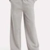 Reebok Identity Fleece Wide Leg Pants - Medium Grey Heather