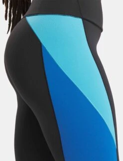 Reebok Lux High Waisted Legging - Black/Kinetic Blue 9 Reebok Lux High Waisted Legging - Black/Kinetic Blue -The Sports Edit Store reebok lux hw legging black kinetic blue 100075365 3