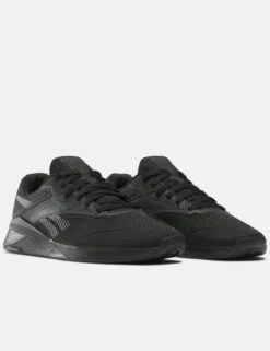 Reebok Nano X4 Training Shoes - Black/Pure Grey/Pewter -The Sports Edit Store reebok nano x4 shoes black grey pewter 100074194 4