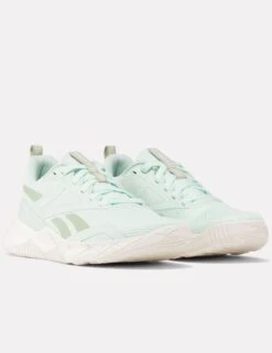 Reebok NFX Training Shoes - Aqua Dust/Vintage Green/Chalk -The Sports Edit Store reebok nfx shoes aqua dust green chalk 100074121 2