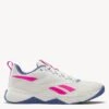 Reebok NFX Training Shoes - Chalk/Stepurple/Laser Pink -The Sports Edit Store reebok nfx shoes chalk stepurple laser pink 100202117 1