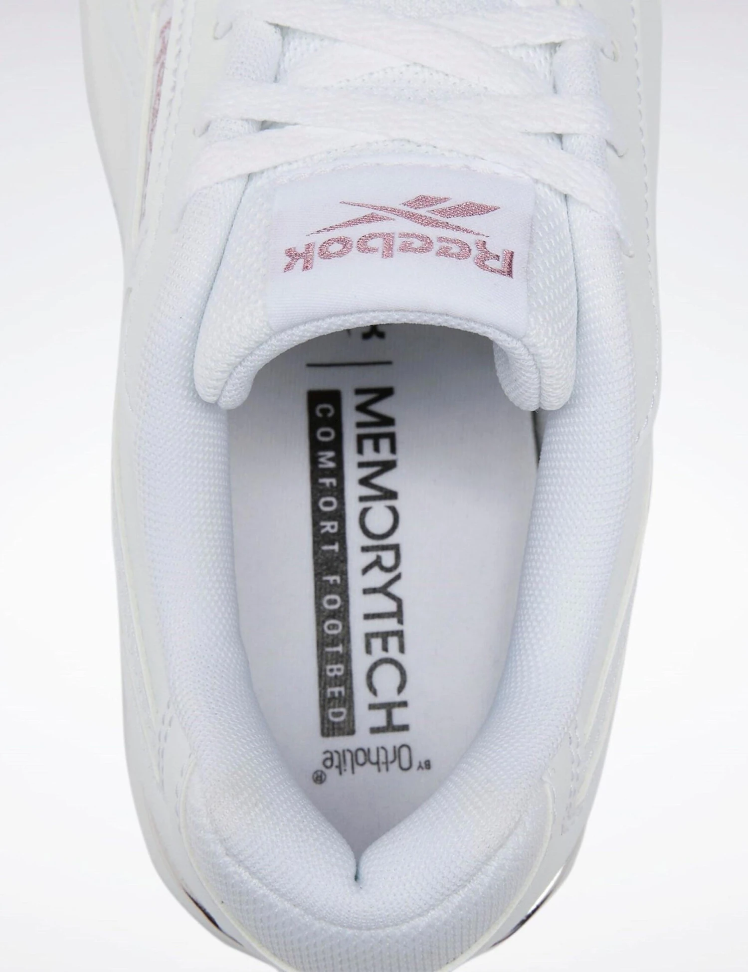 Reebok Glide Ripple Clip Shoes - Cloud White/Rose Gold 8 Reebok Glide Ripple Clip Shoes - Cloud White/Rose Gold - Image 6