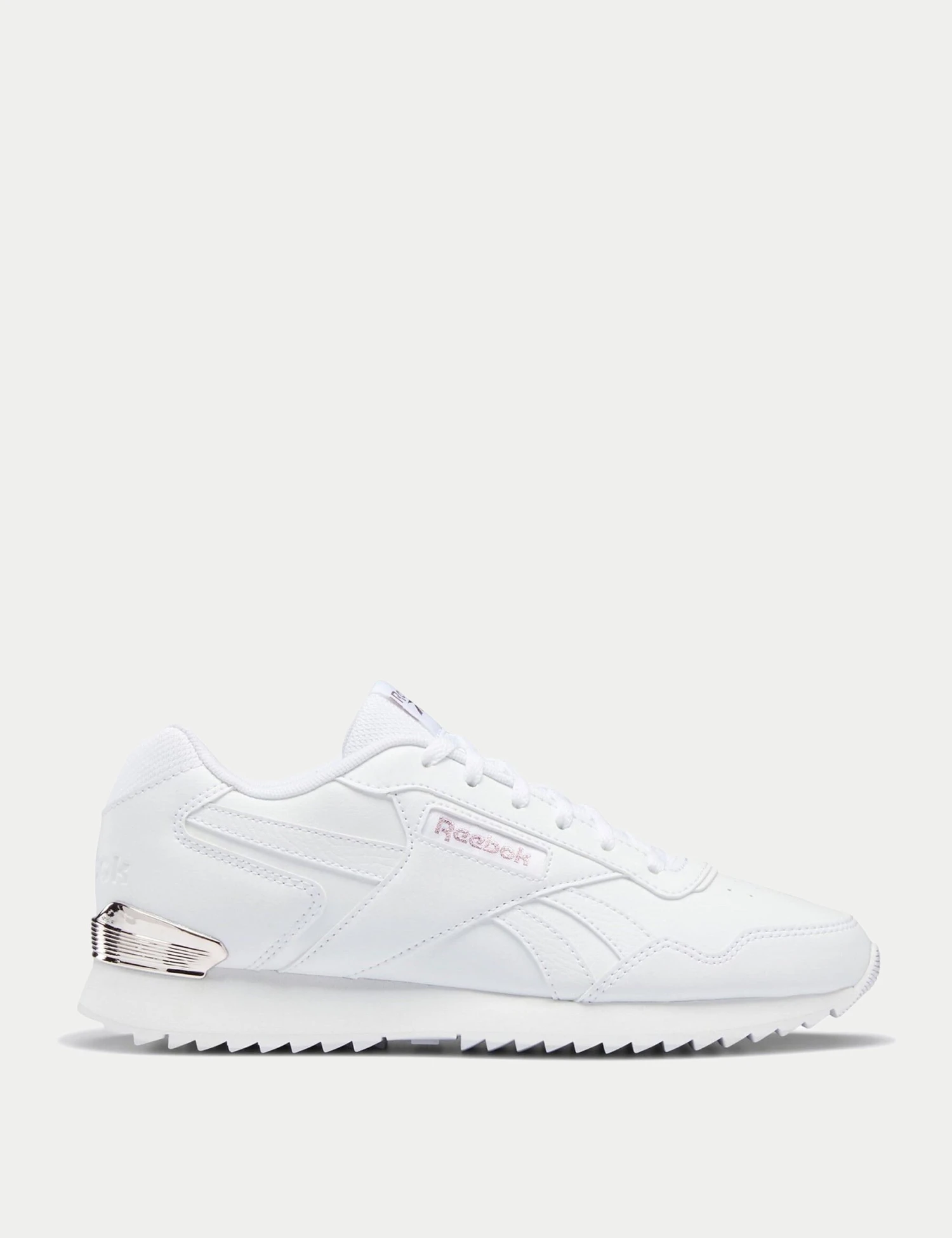 Reebok Glide Ripple Clip Shoes - Cloud White/Rose Gold 3 Reebok Glide Ripple Clip Shoes - Cloud White/Rose Gold