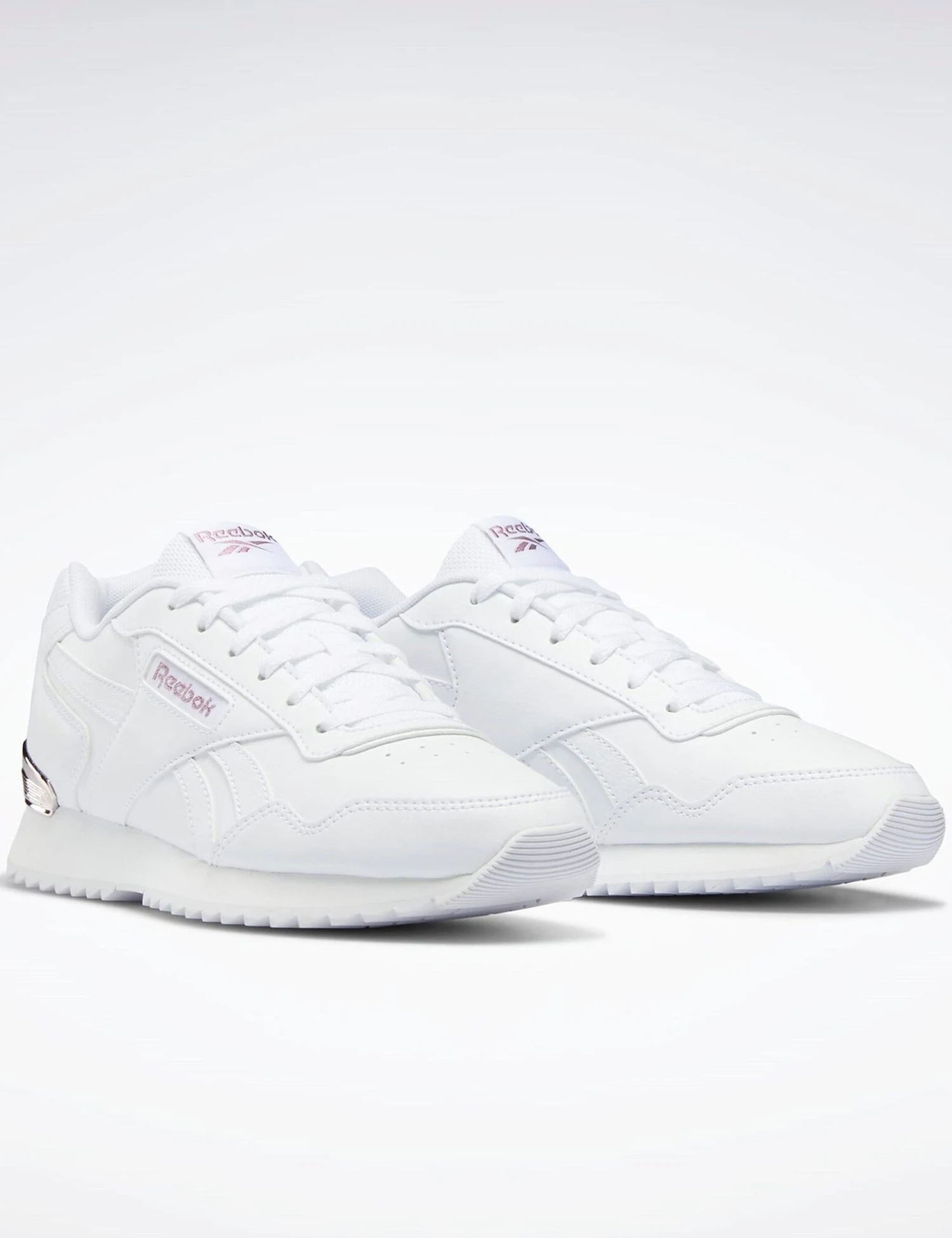 Reebok Glide Ripple Clip Shoes - Cloud White/Rose Gold 4 Reebok Glide Ripple Clip Shoes - Cloud White/Rose Gold - Image 2