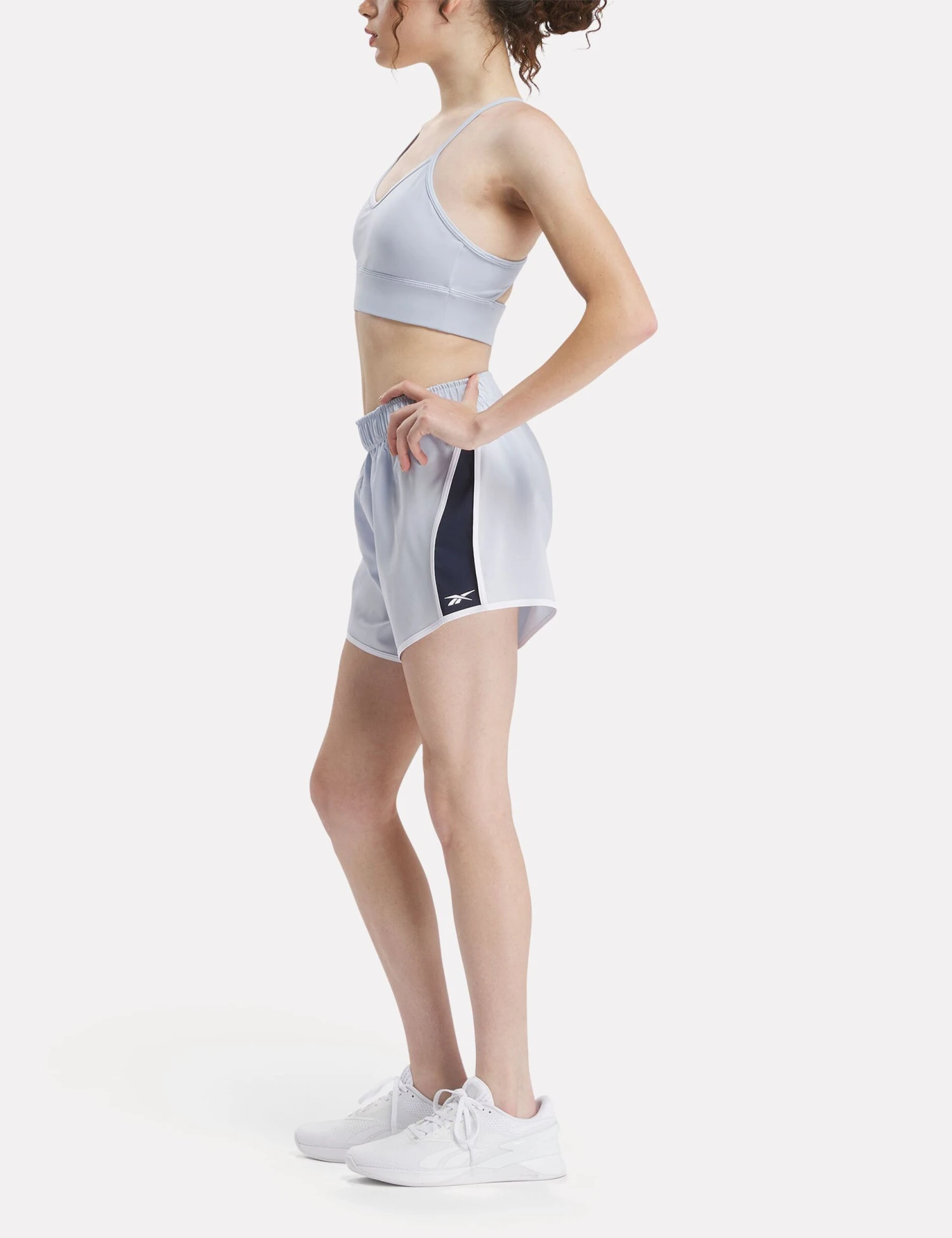 Reebok Workout Ready Sports Bra - Pale Blue 5 Reebok Workout Ready Sports Bra - Pale Blue - Image 3