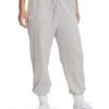 Under Armour Rival Terry Joggers - Mod Grey Light Heather/White -The Sports Edit Store s7.V5 1382735 011 FC
