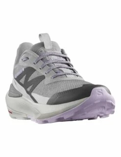 Salomon Elixir Activ - Sharkskin/Glacier Gray/Orchid Petal -The Sports Edit Store salomon elixir activ sharkskin gray orchid l47457500 2