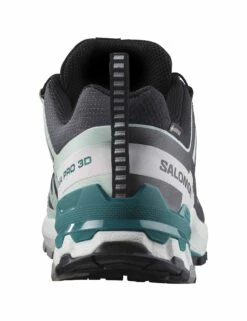 Salomon XA Pro 3D V9 Gore-Tex - Black/Bleached Aqua/Harbor Blue -The Sports Edit Store salomon xa pro 3d v9 gore tex black aqua blue l47119100 4