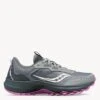 Saucony Aura TR Trail Running Shoes - Fossil/Grape -The Sports Edit Store saucony aura tr fossil grape S10862 12 1