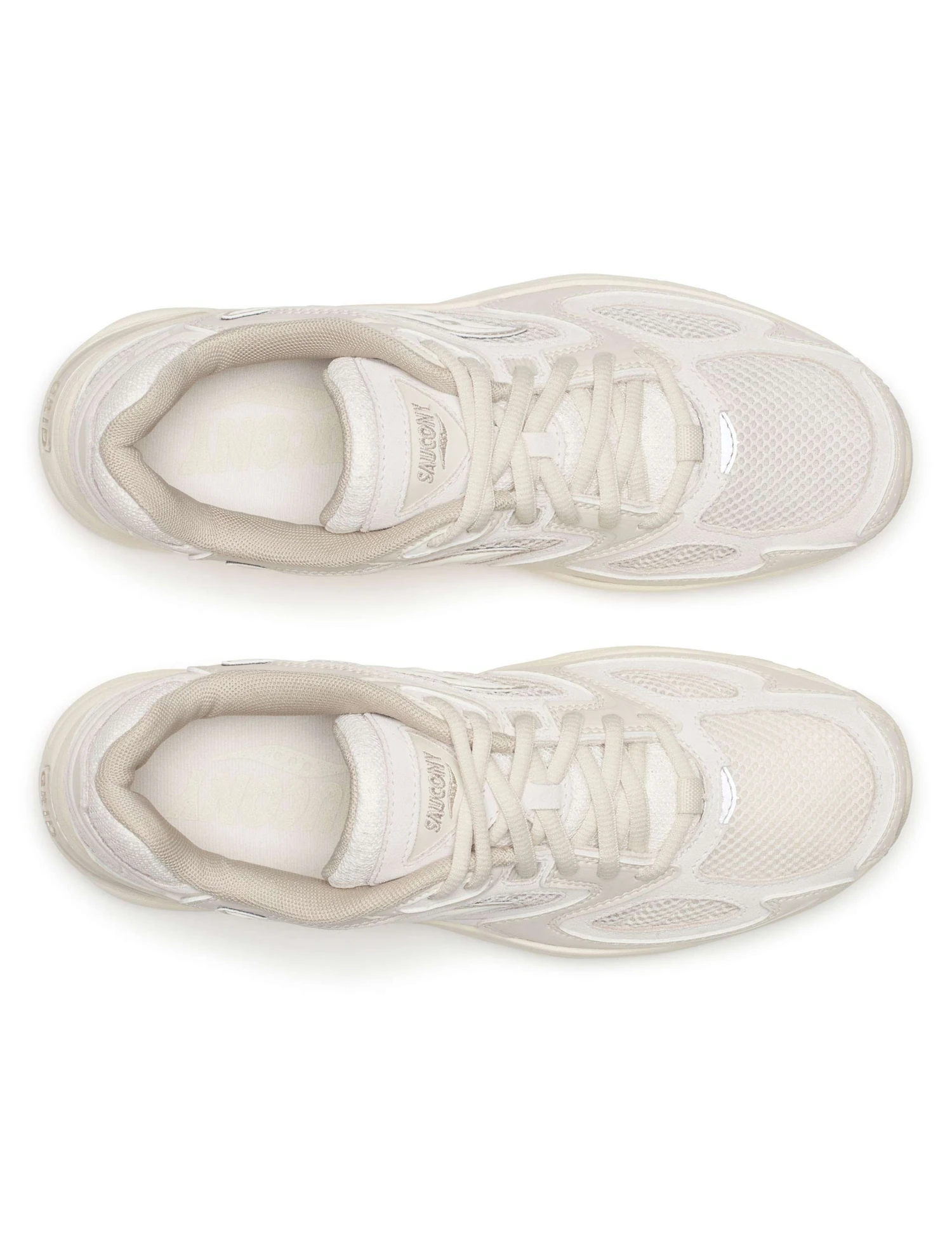 Saucony Grid Jazz 9 Suede - Ivory Casual Trainers 6 Saucony Grid Jazz 9 Suede - Ivory Casual Trainers - Image 4